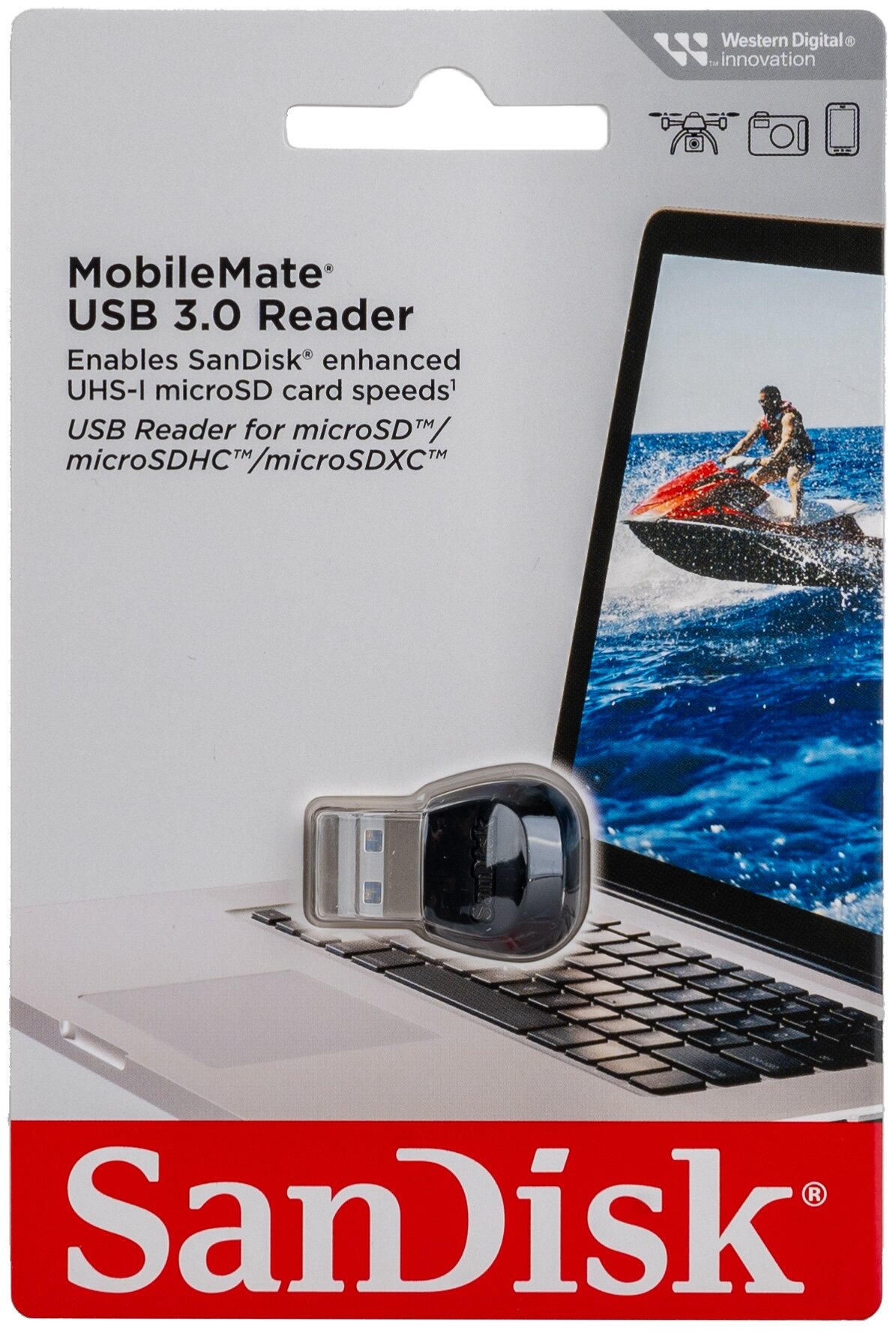 Картридер SanDisk MobileMate USB 3.0 Reader