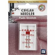 Игла Organ Twin Stretch 75/4