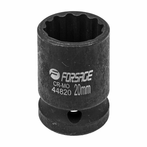 Головка ударная 20мм 12гр. 1/2' Forsage F-44820 forsage головка 41мм 1 12гр forsage f 58941