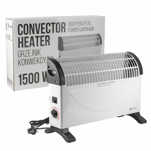 Обогреватель конвекционный 220-240V5060Гц3 режима нагрева-6508501500Вт защ от перегрева50х18х33см FORCEKRAFT FK-CH-Y02S 398500₽