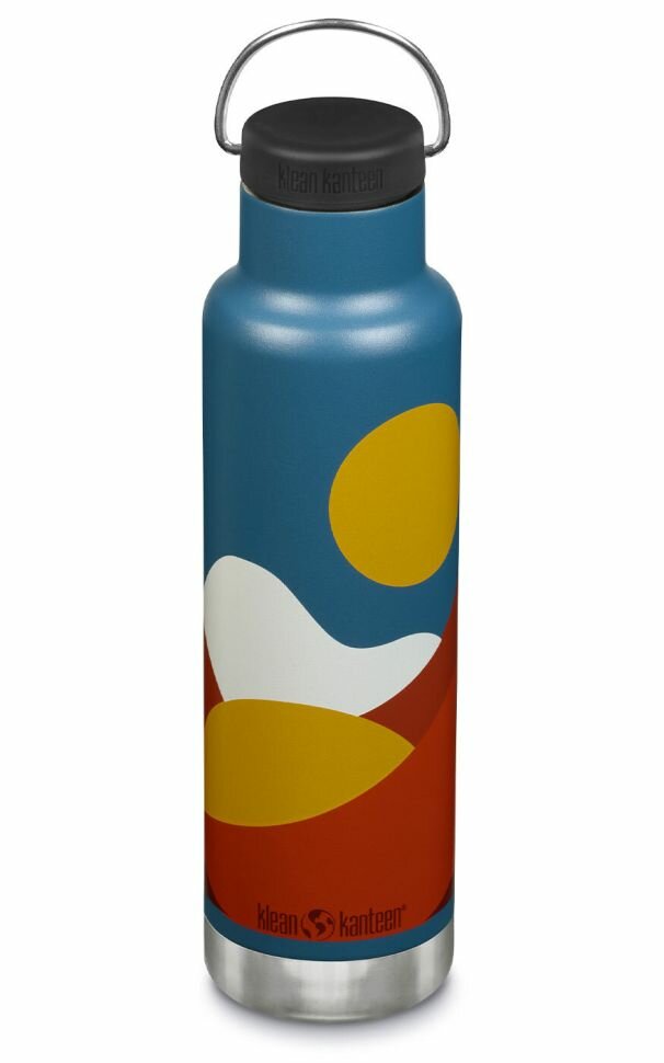 Термобутылка Klean Kanteen NEW Insulated Classic 20oz (592 мл) Mountains 1010132