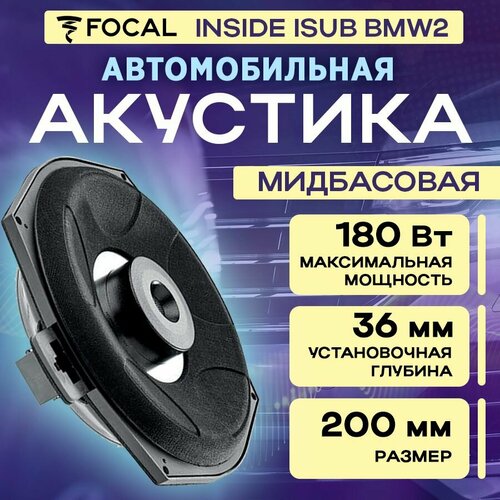 Акустика Focal Inside ISUB BMW2 НЧ 1 шт 3056400₽