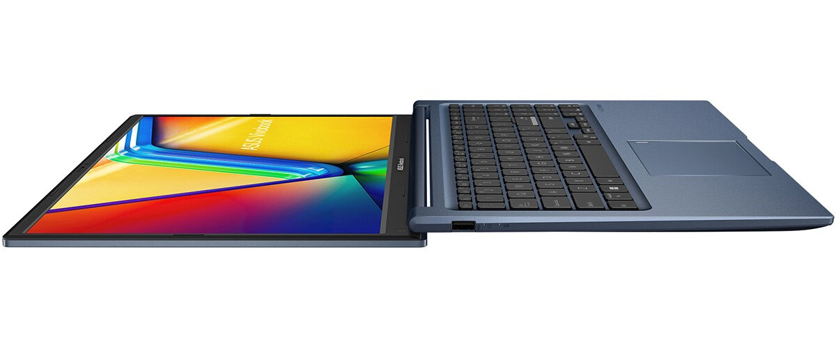 Ноутбук Asus VivoBook X1504ZA-BQ1144, 15.6", IPS, Intel Core i3 1215U, DDR4 16ГБ, SSD 512ГБ, Intel UHD Graphics, синий (90nb1021-m01ny0)