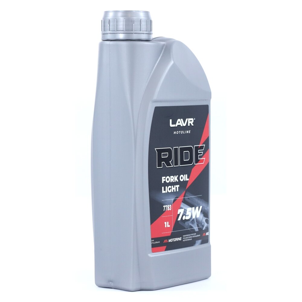 Масло вилочное LAVR MOTO RIDE Fork oil 7,5W, 1 л