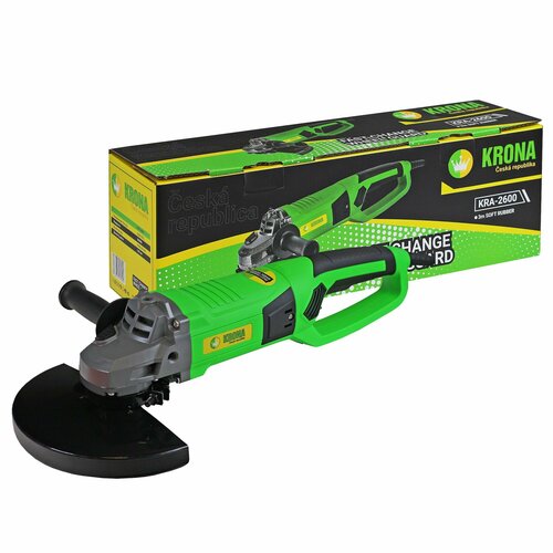 Угловая шлифовальная машина болгарка KRONA KRA-2600 УШМ 8790₽