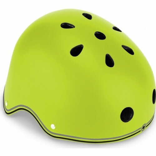 Шлем защитный Globber Primo Lights XS/S (48-53см), зеленый шлем globber primo lights xs s 48 53cm изумрудный