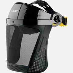 Изображение товара Защитный лицевой щиток Зубр сектор-с, экран из мелкоячеистой сетки 190х339мм, с храповиком, Профессионал 110851