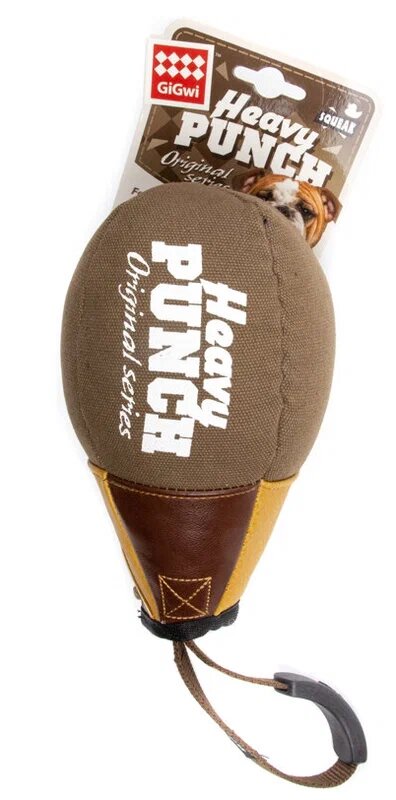 Игрушка для собак GiGwi Heavy Punch Боксерская груша (75436), коричневый, 1шт.