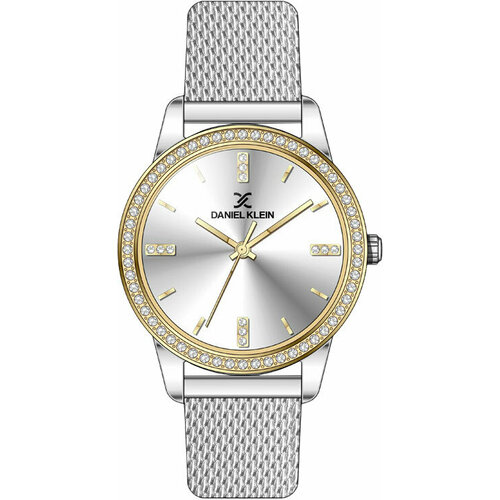 наручные часы daniel klein premium золотой серебряный Наручные часы Daniel Klein Premium, золотой, серебряный