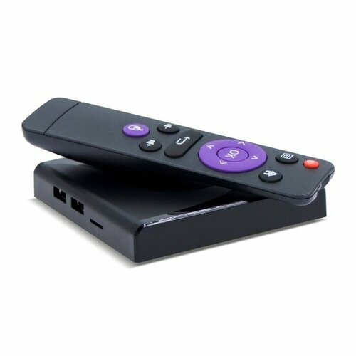 Приставка Смарт ТВ iconBIT XDS432K 4 ГБ ОЗУ 32 ГБ Android Ultra HD Wi-Fi HDMI чёрная 758500₽