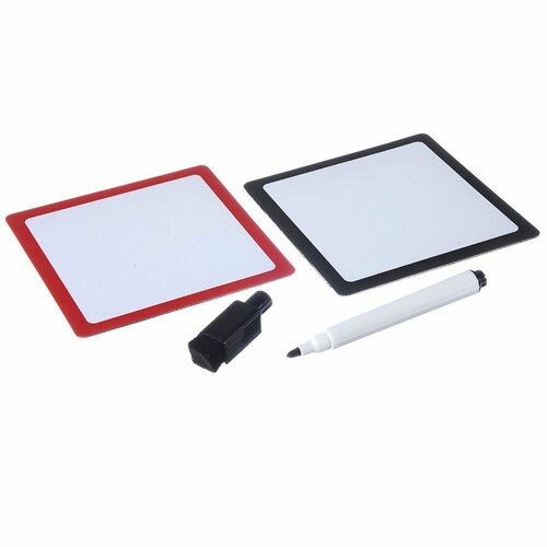 Набор для записей 3 пр доска магнитная 2шт маркер VETTA пластик 95х95см 247₽