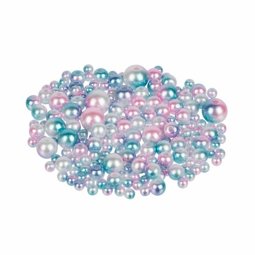 Жемчужные бусины для творчества пластик Ассорти 01 10 г 383₽
