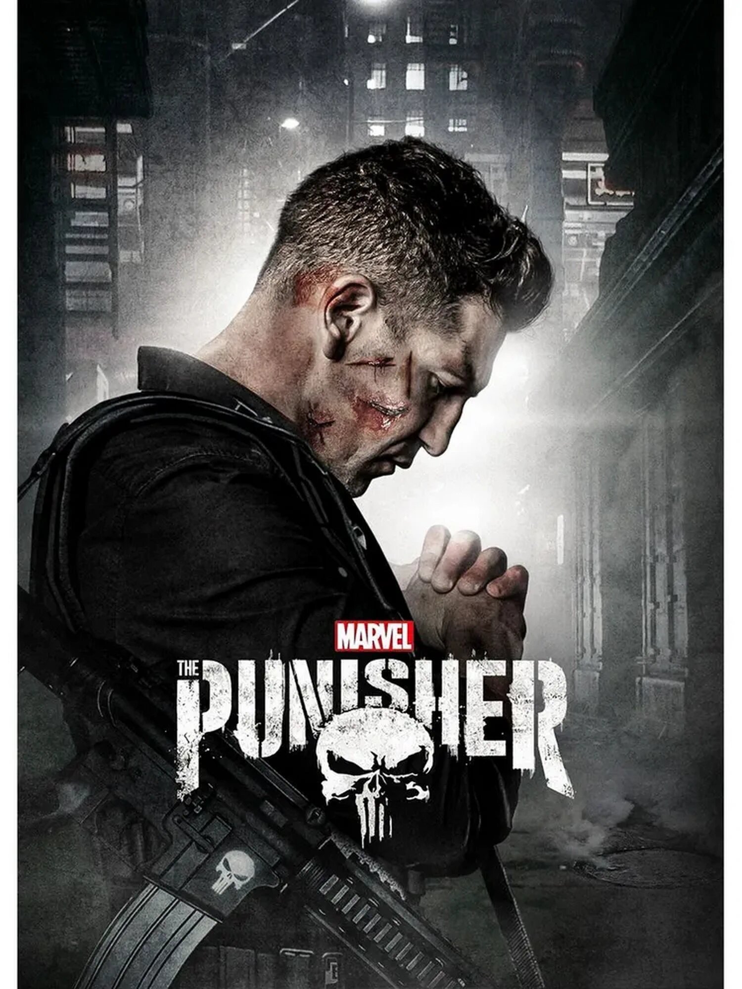 Плакат, постер Каратель. The Punisher, сериал на бумаге, размер 60х84см