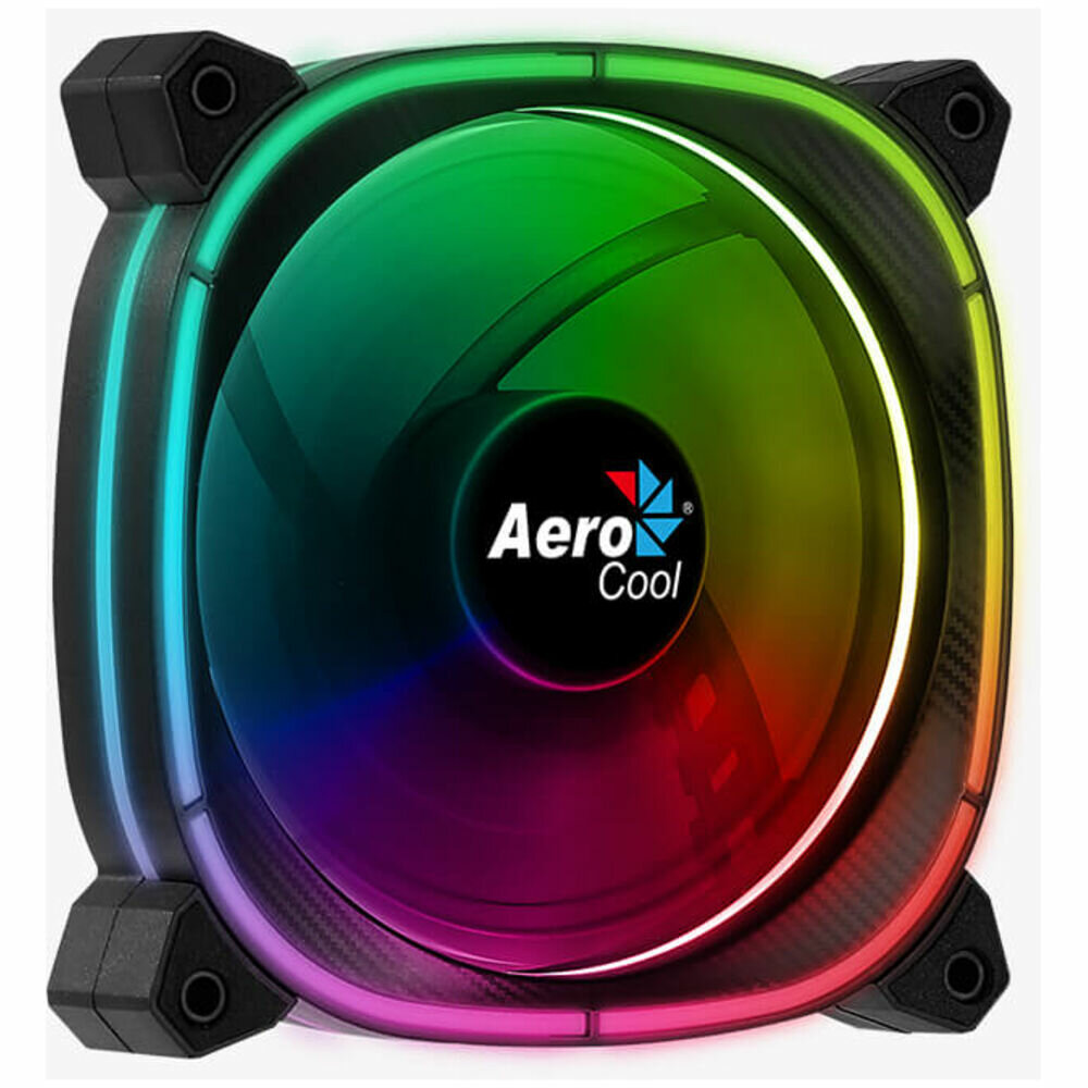 Вентилятор Aerocool Astro 12 ARGB (120мм, 17.5dB, 1000rpm, 6 pin, подсветка) RTL AeroСool - фото №17