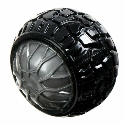 мяч световой колесо цвет чёрный 12 шт Мяч световой Колесо, цвет чёрный, 12 шт.