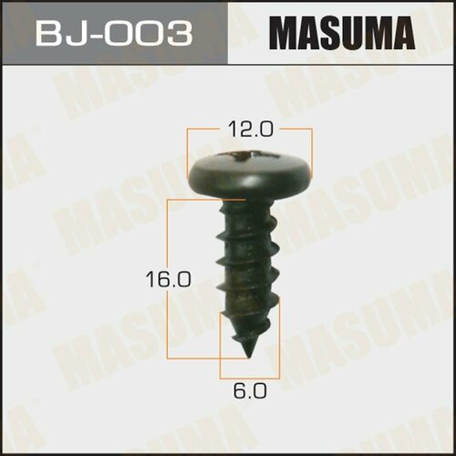 Саморез Masuma 6x16мм- набор 10 шт