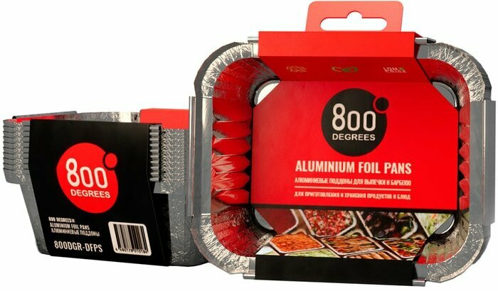 Алюминиевые поддоны 800 Degrees Foil Pans XL-size, 10 шт. - фото №11
