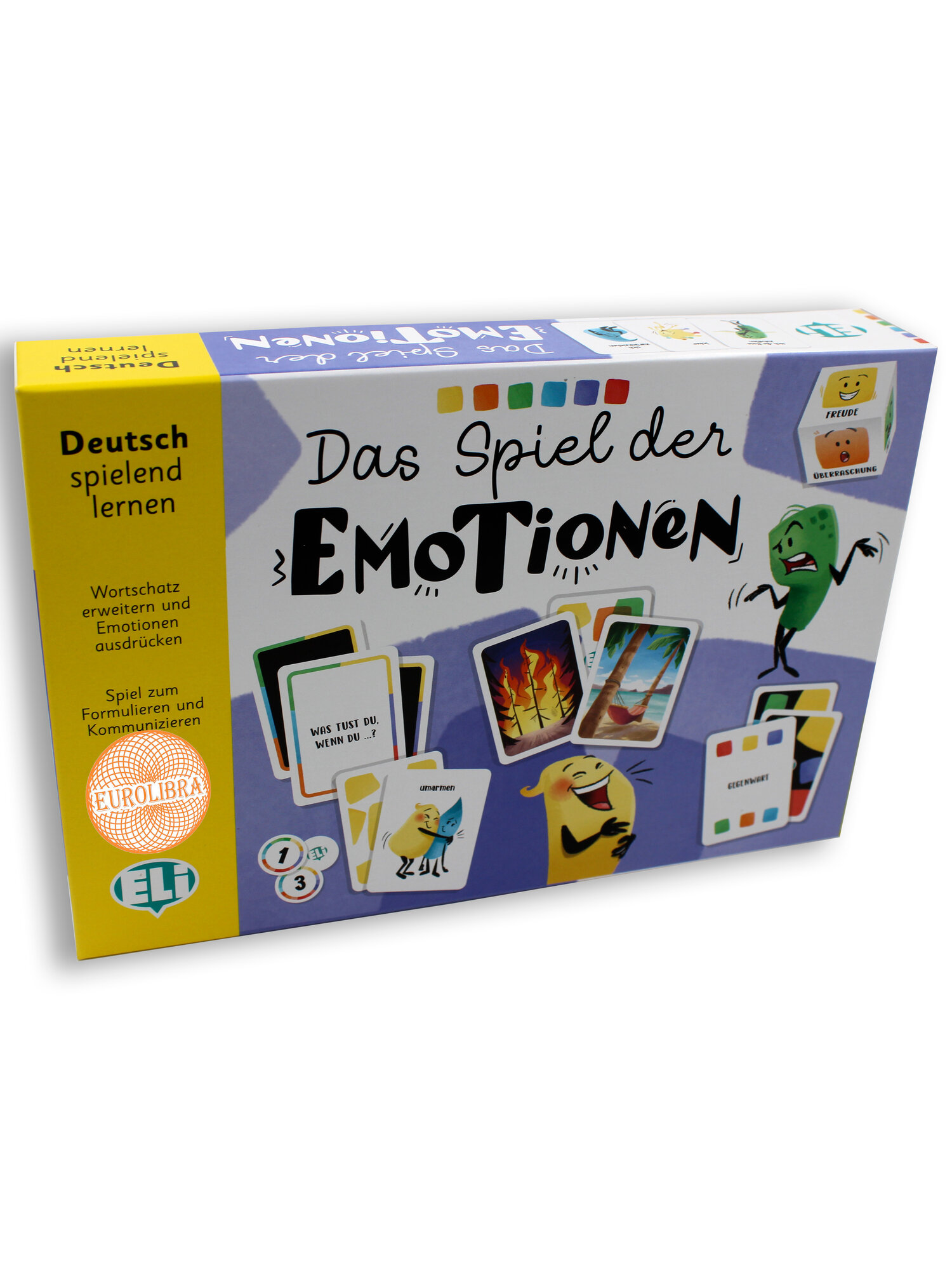 DAS SPIEL DER EMOTIONEN (A2-B1) / Обучающая игра на немецком языке "Das Spiel der Emotionen" уровень А2-В1.