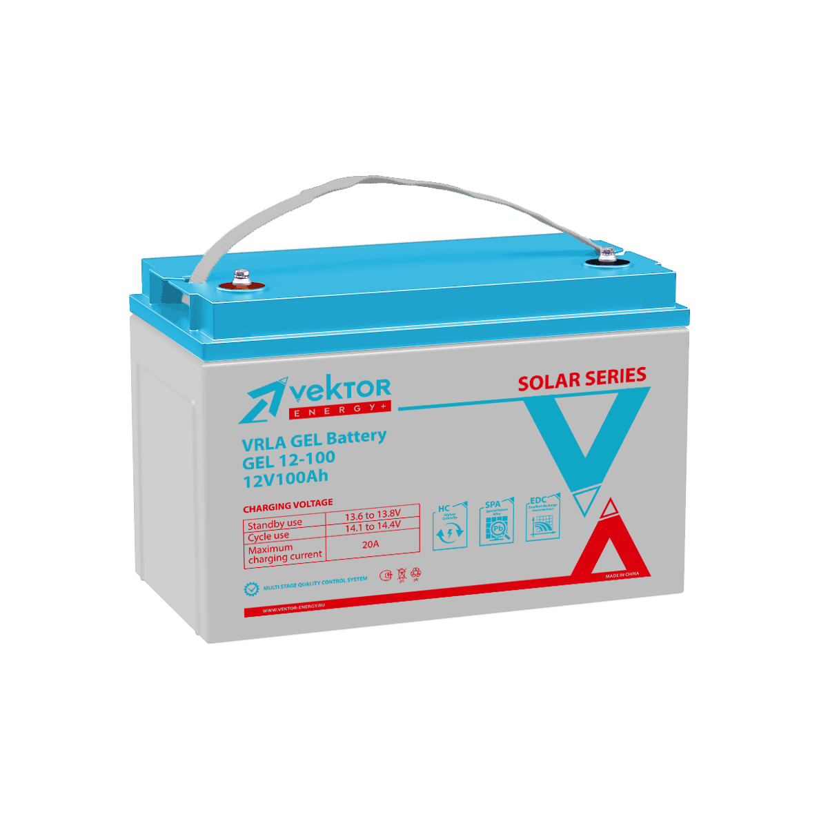 Аккумуляторная батарея Vector GEL 12-100