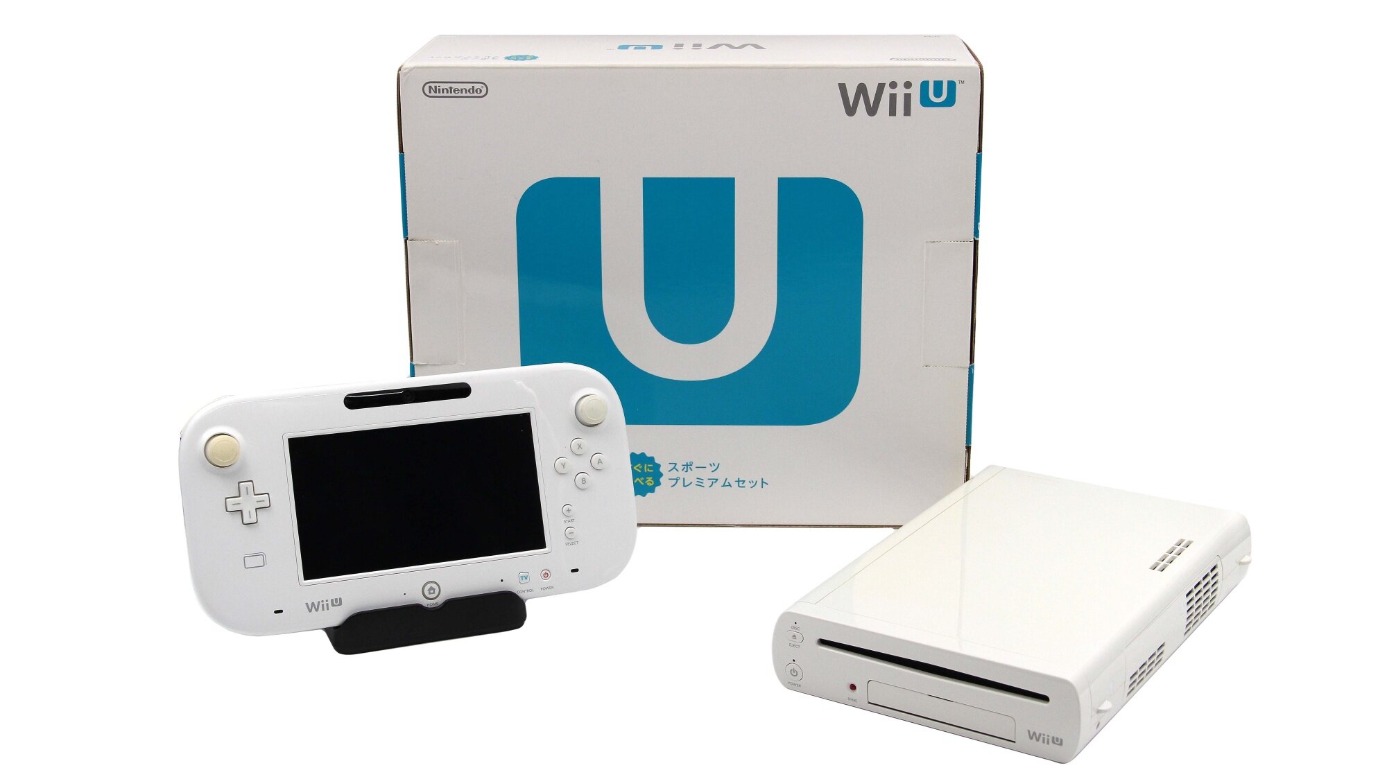 Игровая приставка Nintendo Wii U 32 GB White В коробке