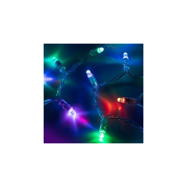 10м. Уличная гирлянда нить RGB Ardecoled 230V ARD-String-Classic-10000-White-95Led-Milk-Live RGBW-DMX (31749) - фото №7