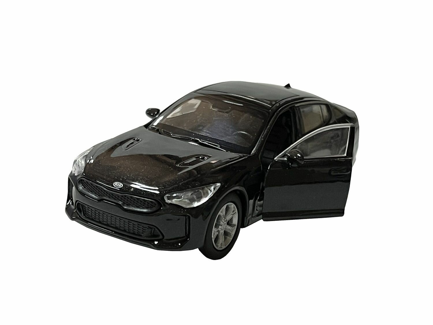 Модель машины 1:38 KIA Stinger черный 43759 Welly