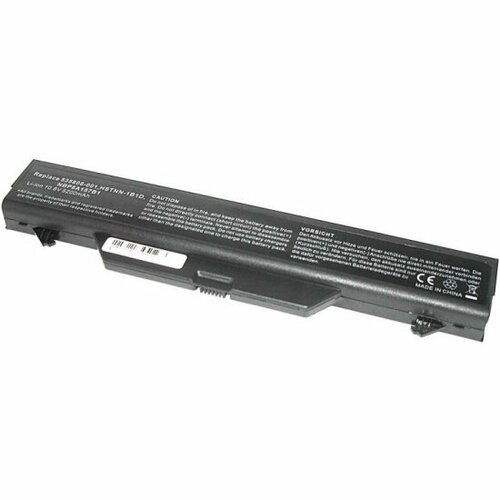 аккумулятор батарея для ноутбука hp compaq 4510s 4710s hstnn 1b1d 10 8v 5200mah replacement черная Аккумулятор для ноутбука Amperin для HP Compaq 4510s 4710s (HSTNN-1B1D) 10,8V 5200mAh OEM черная