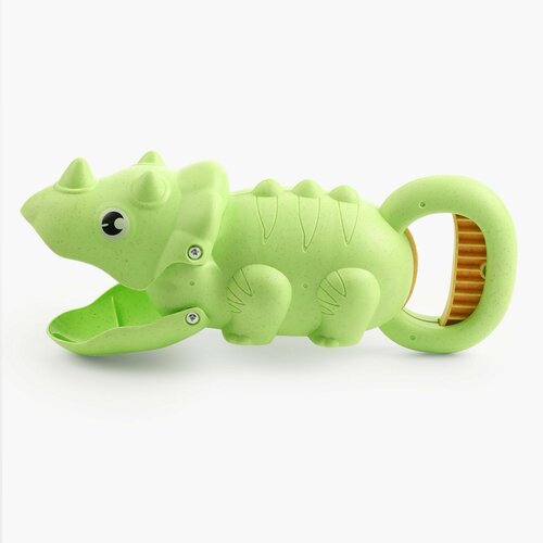 Игрушка для песка 24 см пластик зеленая Трицератопс Dino 499₽