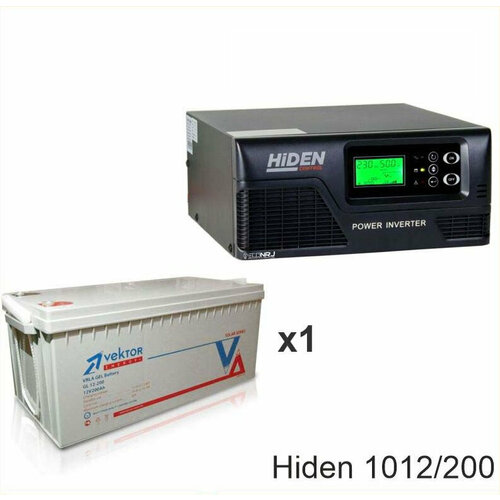 ИБП Hiden Control HPS20-1012 + Vektor GL 12-200 ибп hiden control hps20 1012 vektor gl 12 250
