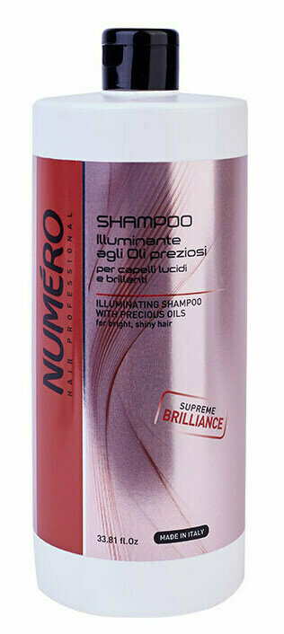 Brelil Professional Numero Illuminating Shampoo - Шампунь для бриллиантового блеска 1000мл