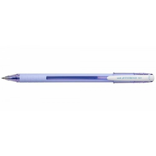 Шариковая ручка UNI Jetstream SX-101-07FL цветной корпуссиние чернила шарик 07 ммлиния 035 мм Голубой 333₽