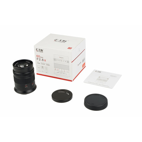 Объектив 7Artisans 60mm f28 Mark II Canon EOS-M 2134000₽
