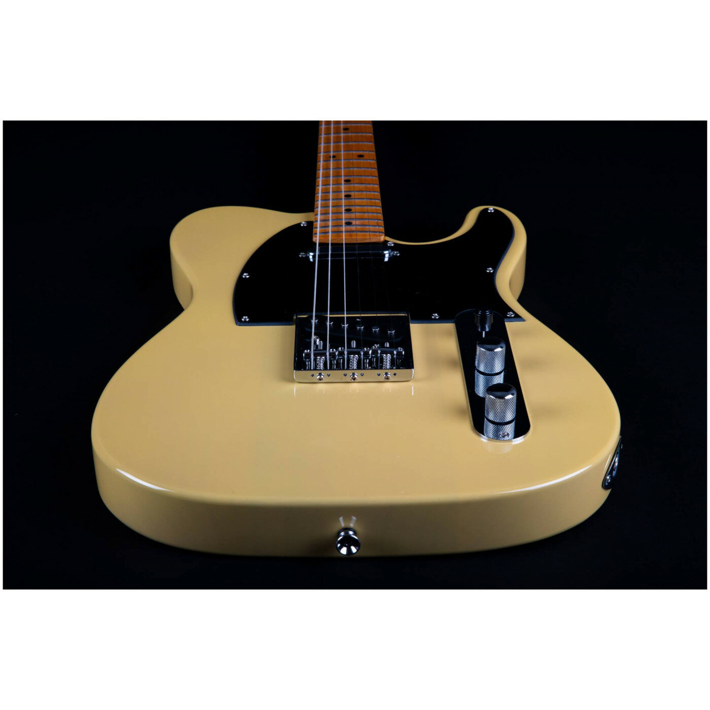 JET JT-350 BSC электрогитара, Telecaster, корпус липа, 22 лада, SS, цвет Buterscotch