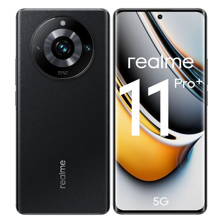 Смартфон realme 11 Pro+ 8/256 ГБ RU, Dual nano SIM, черный