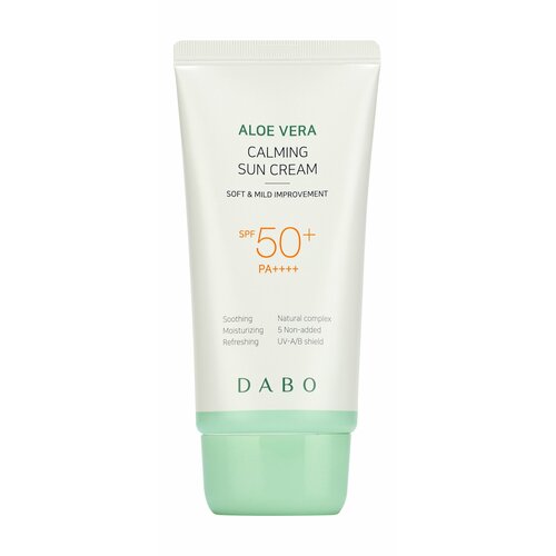 DABO Солнцезащитный крем с алоэ вера SPF50 PA успокаивающий 895₽