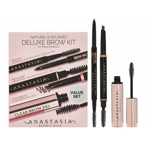 Набор для бровей Anastasia Beverly Hills NaturalPolished Deluxe Ebony 11739₽