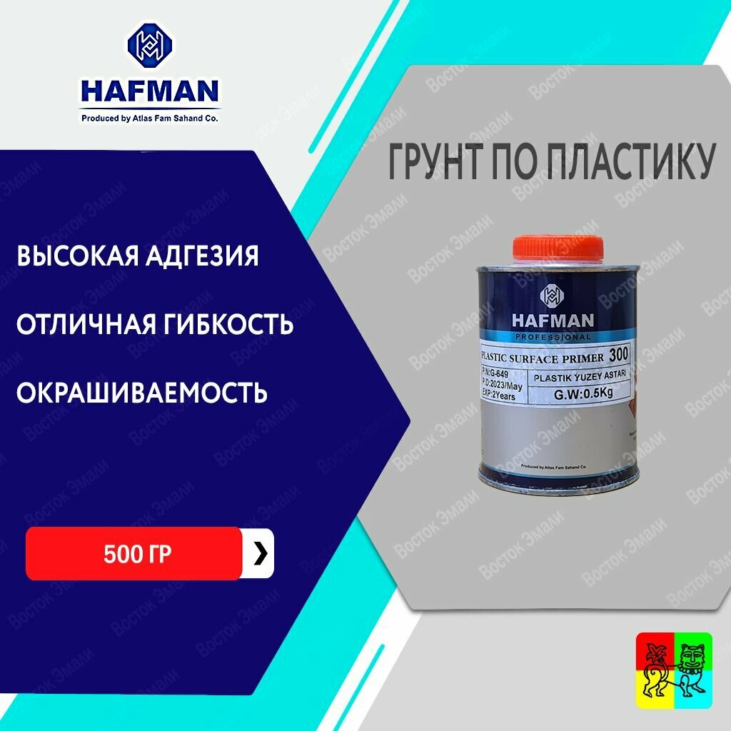 Грунт по пластику Hafman Plastic Surface Primer 300 (0.5 кг)