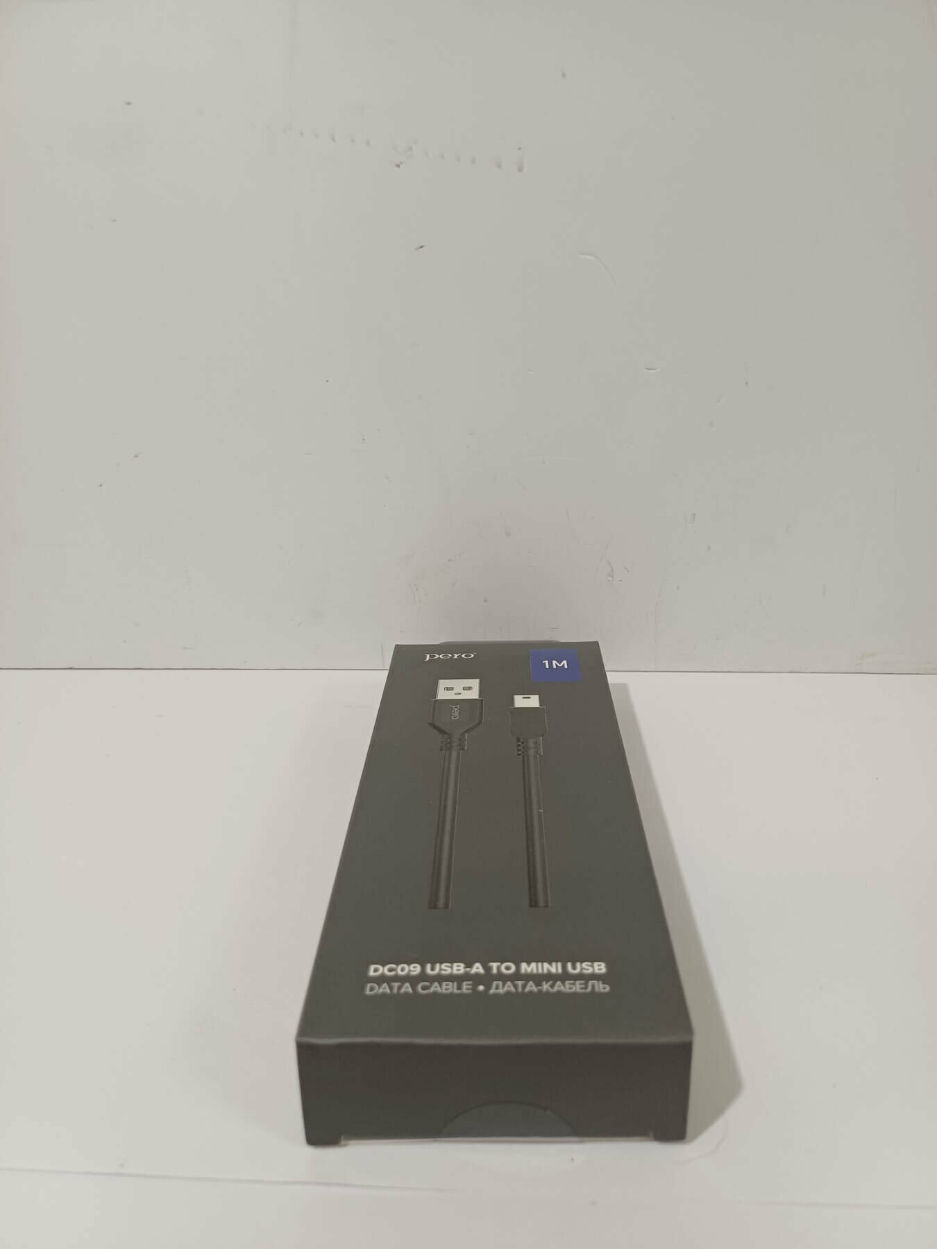 Дата-кабель PERO DC-09 mini-USB, 1m, Black - фото №8
