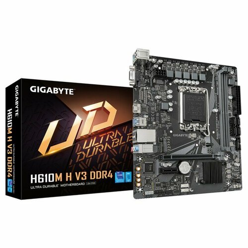 Мплата GigaByte H610M H V3 DDR4 878000₽