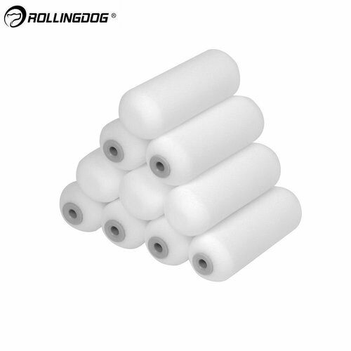 Набор валиков Rollingdog GLOSS-KING 100м, 10шт, для бюгеля 6мм, поролон, арт.00348