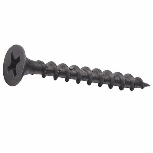 Набор саморезов по дереву PROFкрепеж, 3.5/41мм к, цвет: черный, 20 шт