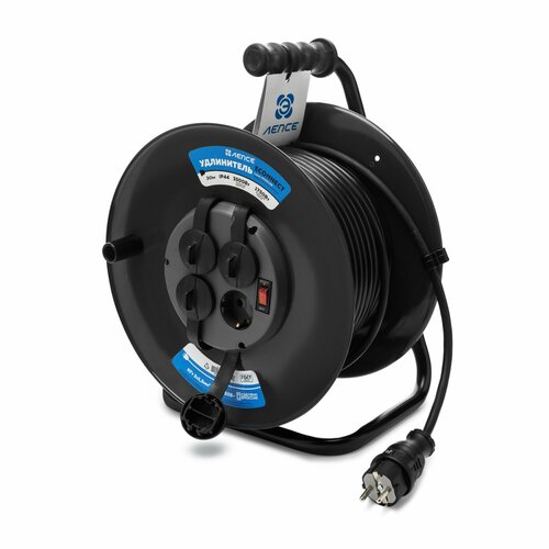 Удлинитель лепсе ГОСТ КГт 3x15 16А 30м IP44 на металл катушке 4965₽
