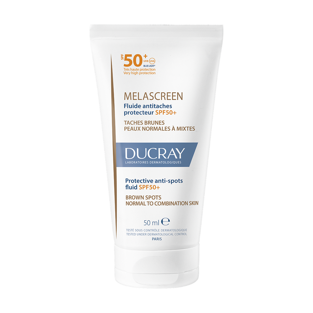 Ducray Melascreen Защитный флюид для лица против пигментации SPF50+ 50 мл 1 шт