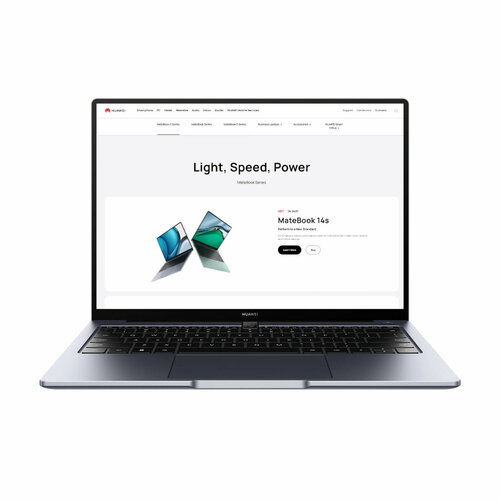 Ноутбук Huawei MateBook 14 Intel Core i5-1340P 19 ГГц 16 ГБ SSD 1 ТБ Intel Iris Xe Graphics серебристый 9430000₽