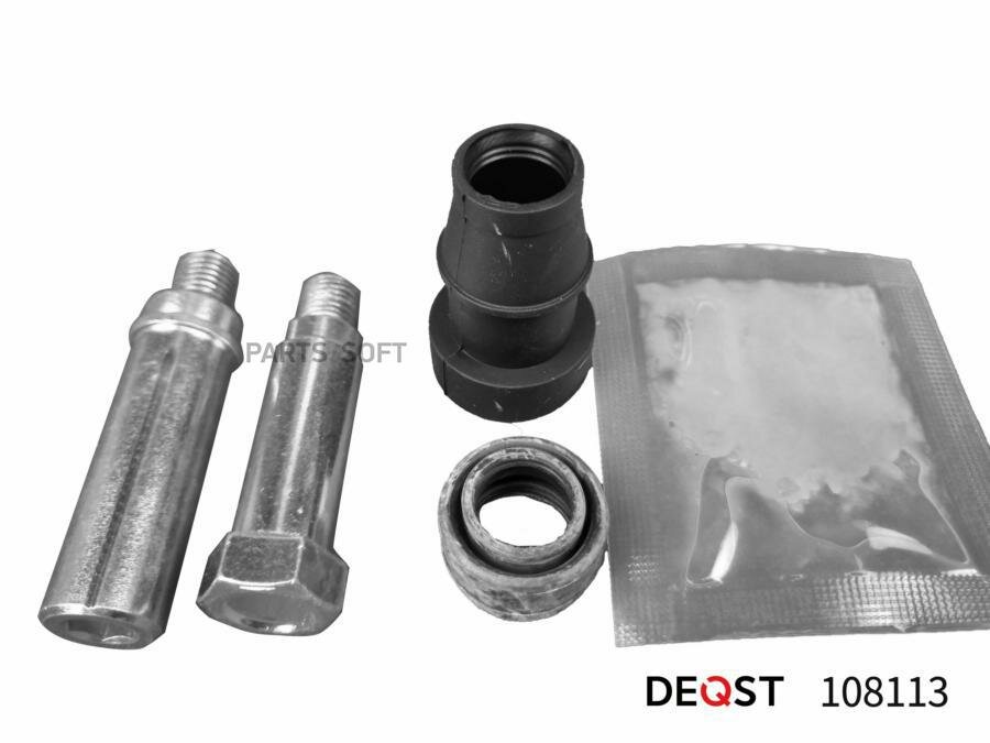 DEQST Комплект направляющих тормозного суппорта (направляющая O14 mm суппорт Aisin). Применяемость: TOYOT