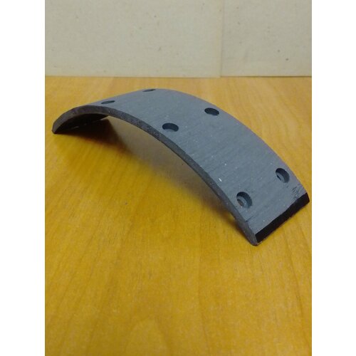 Накладка задних тормозных колодок УАЗ короткая производства Фритекс, Ярославль. Сверлёная.20-3501106