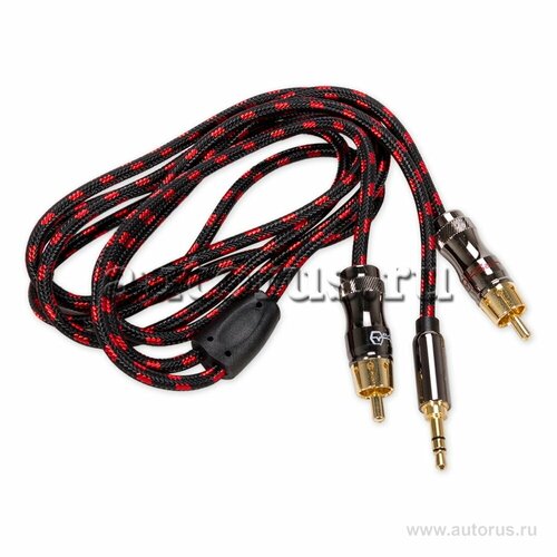 Кабель Mini Jack (3,5 мм ) - 2RCA, чистая медь,1,5 м Урал урал МД-2RCA УТ1.5М урал as c1627k