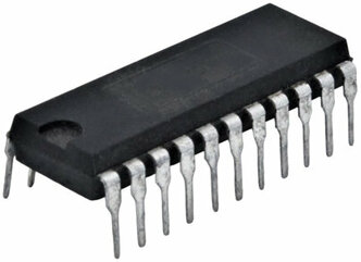Микросхема КР1008ВЖ28 1 шт. электронный номеронабиратель с внутренним ОЗУ в корпусе 2108.22-8 DIP-22