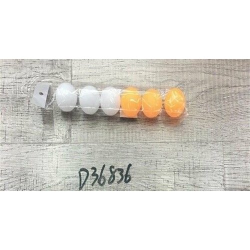 Набор шариков для пинг-понга 40мм 6штуп в пакете 2цв Цена за уп D36836 823₽