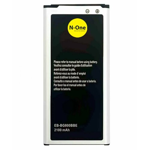 Аккумулятор (акб) N-One для EB-BG800CBE Samsung S5 Mini SM-G800F 2100mAh dctenone eb bg800bbe eb bg800cbe 2100mah battery for samsung galaxy s5 mini s5mini sm g800f g870a g870w mobile phone